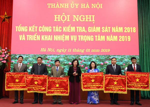 Lãnh đạo công tác kiểm tra, giám sát và tổ chức thực hiện