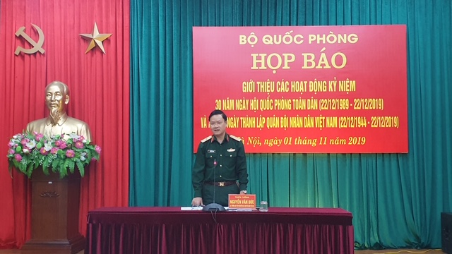 Nhiều hoạt động kỷ niệm Ngày hội Quốc phòng toàn dân và thành lập QĐND Việt Nam
