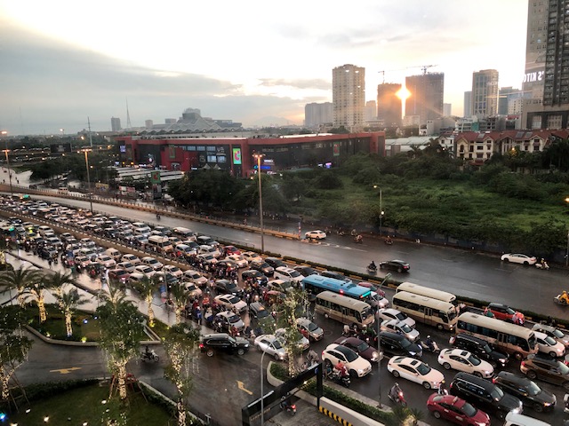 Hà Nội phân luồng giao thông phục vụ các trận đấu của đội tuyển bóng đá Việt Nam