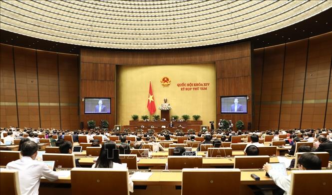 Thông cáo báo chí số 14, Kỳ họp thứ 8, Quốc hội khóa XIV