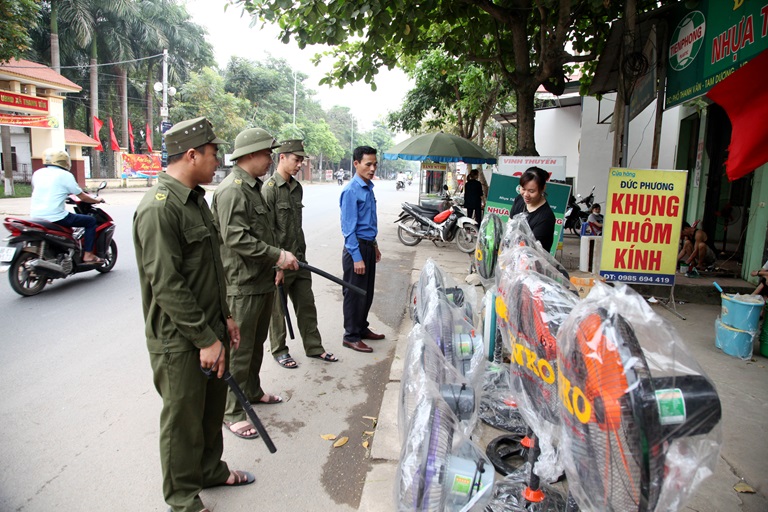 Tam Dương Vĩnh Phúc  Tăng cường công tác tuyên truyền nâng cao ý thức tham gia giao thông