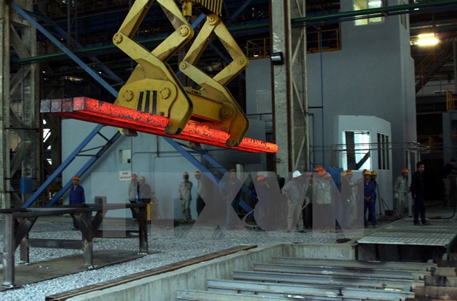 Building steel production volume hits record high