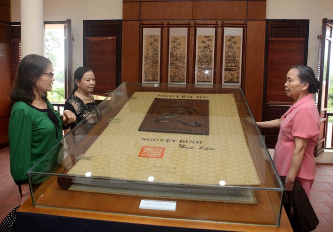 “Tale of Kieu” showcased in Nguyen Du’s fatherland