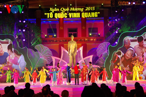 Various attractive activities during Homeland Spring 2016