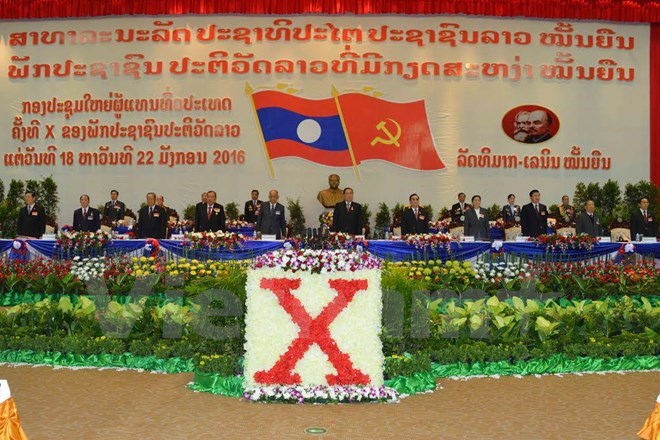 Laos LPRP convenes 10th National Congress