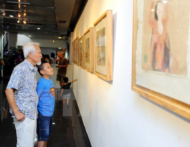 “The Color of Hanoi” exhibition opens