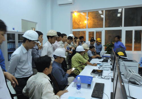 Vung Ang-Ba Don-Dong Hoi area cable line and Ba Don substation energized