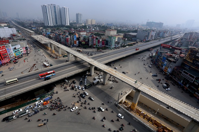 Thanh Xuan underpass ready for use