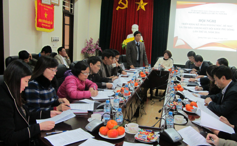 Quang Ninh Sports Festival 2016 to open on March 10th