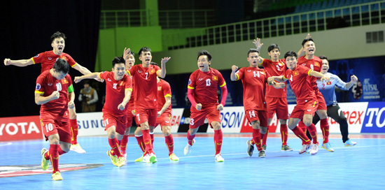 Vietnam beats Japan to enter Futsal World Cup finals