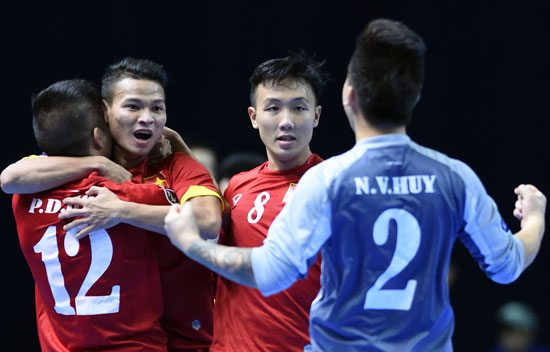 FIFA congratulates Vietnam on ticket to Futsal World Cup 2016