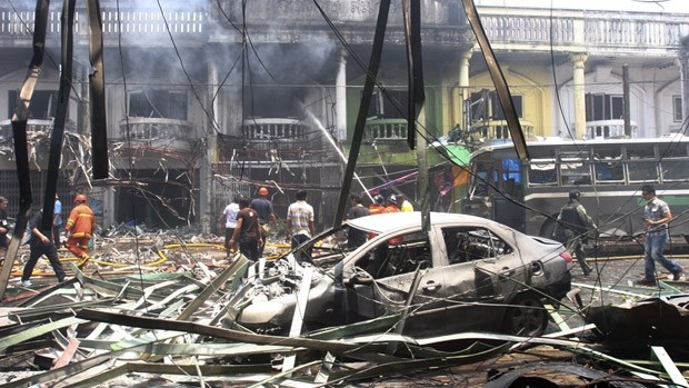 Car bomb attack in southern Thailand