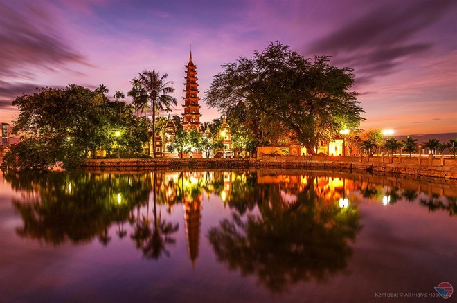 Famous pagodas in capital city