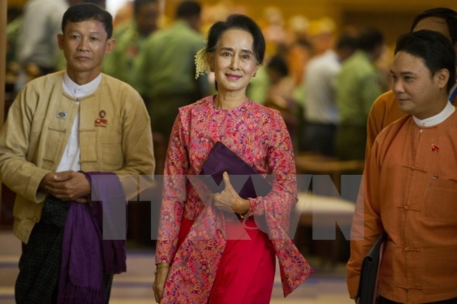 Myanmar Union Parliament begins first session