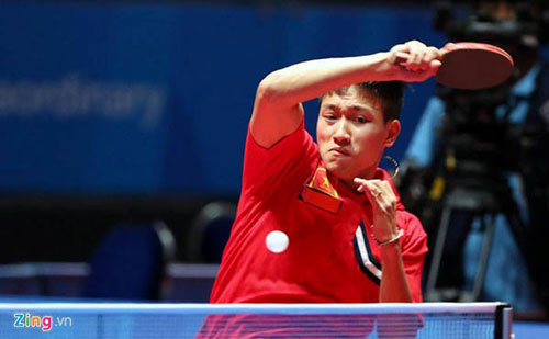 Eight Vietnamese athletes compete at 2016 World Team Table Tennis tour in Malaysia