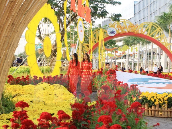 Binh Than Spring Flower Festival in HCM city