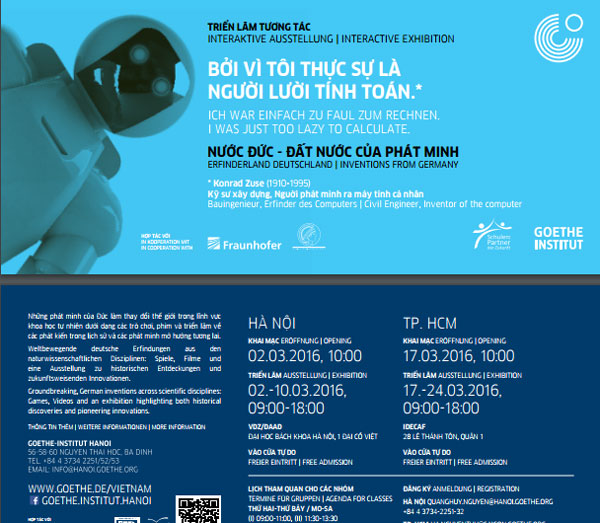 “Inventions from Germany” interactive exhibition