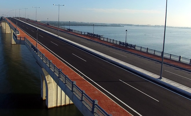 Quang Nam Cua Dai bridge opens to traffic