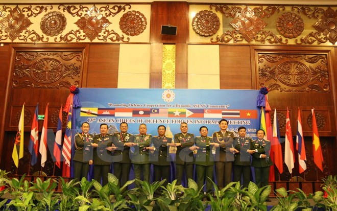 ASEAN chiefs of defence forces meet in Vientiane