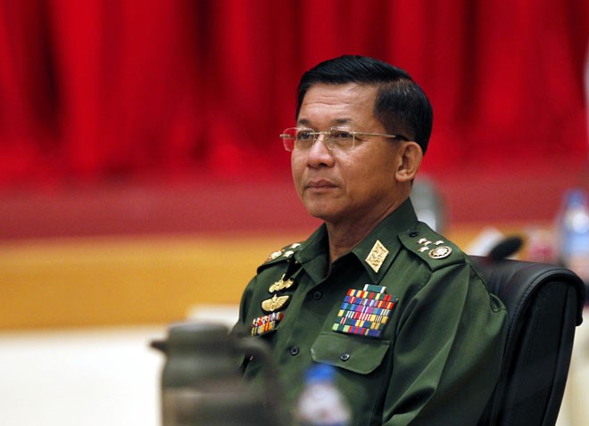 Myanmar military chief pledges to cooperate with gov t in transition