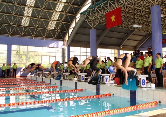 Quang Ninh pockets 11 medals at national swimming-diving 25m event