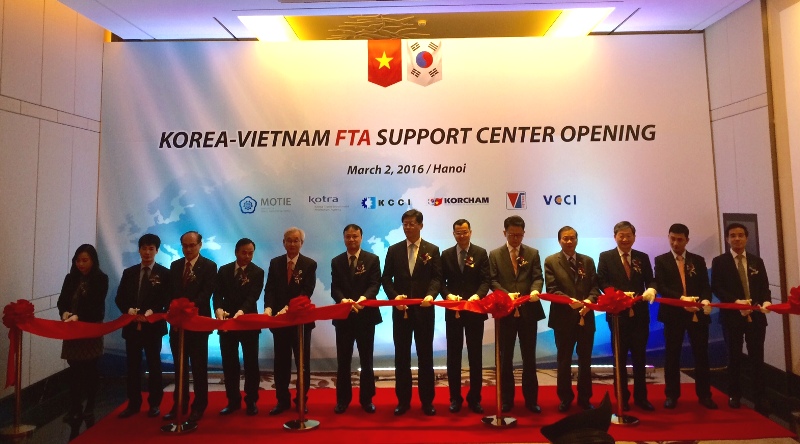 Vietnam-Korea FTA Support Center opens