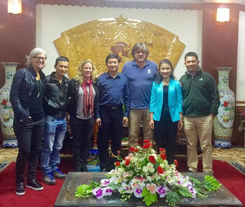 Kong Skull Island producers inspect environment before leaving Vietnam