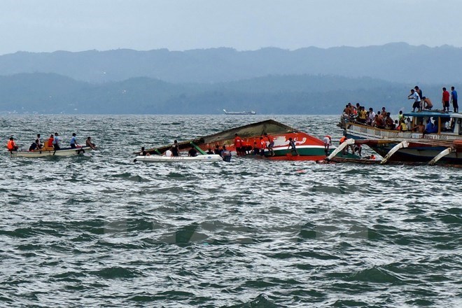 Over 70 passengers rescued from sinking ferry in Indonesia