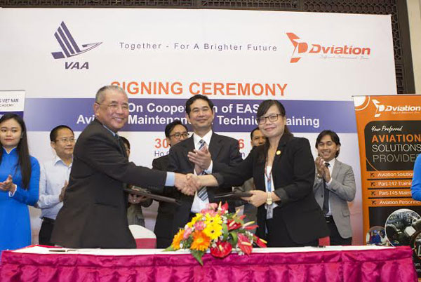 New strategic cooperation in Vietnam aviation education and training