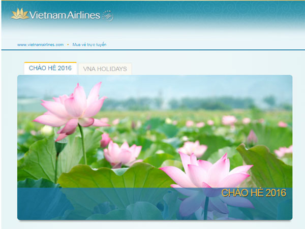 “Hello Summer 2016” program from Vietnam Airlines