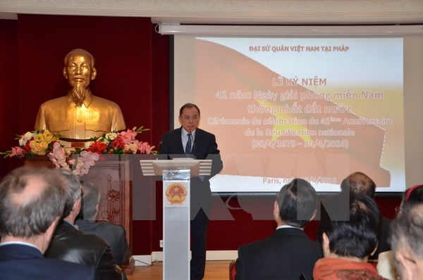 Southern Liberation and National Reunification Day marked in France