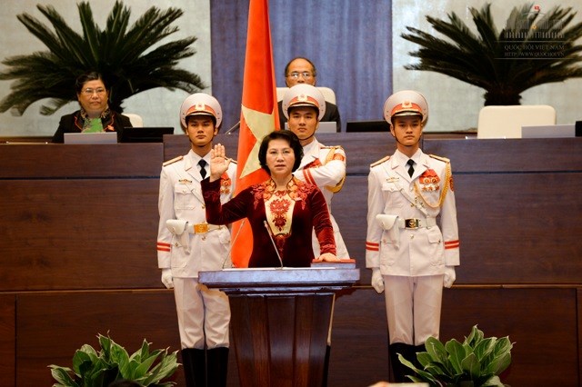International press reports first Vietnamese Chairwoman of NA