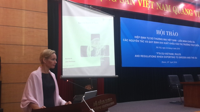 Seminar discusses ways to promote exports to Sweden