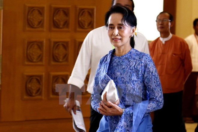 Aung San Suu Kyi appointed as Myanmar’s state counsellor