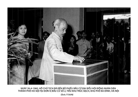 President Ho Chi Minh with NA Election and operation