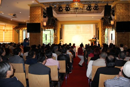 Prof Dr Hoang Chi Bao talks about President Ho Chi Minh in Germany