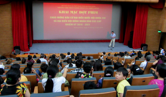 Quang Ninh province screens film series for election
