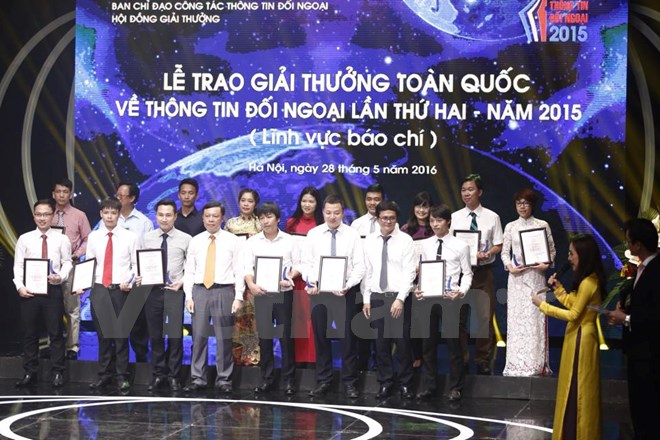 National External Information Service Awards 2015 presented