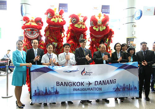 Direct flight connecting Bangkok to Da Nang opened