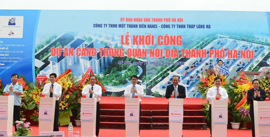 Hanoi kicks off largest inland container depot
