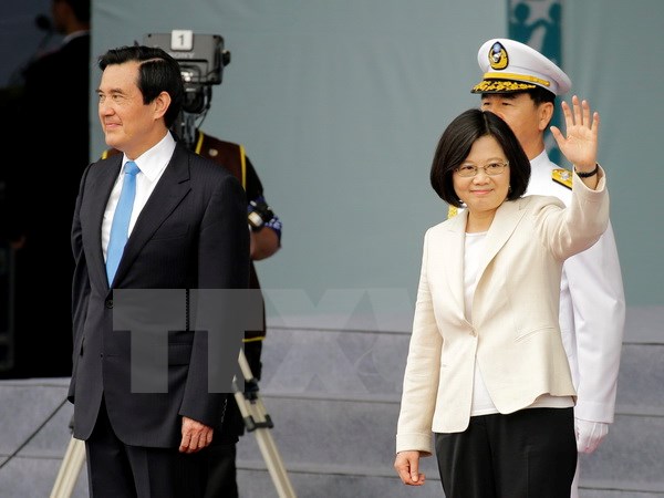 Taiwan’s first female President takes office