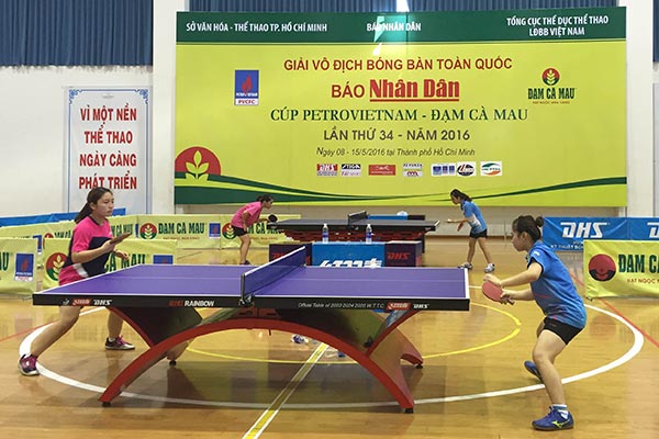 National Table Tennis Championship kicks off in Ho Chi Minh city