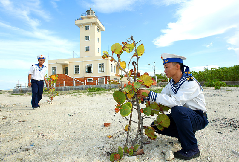 Peaceful distant islands