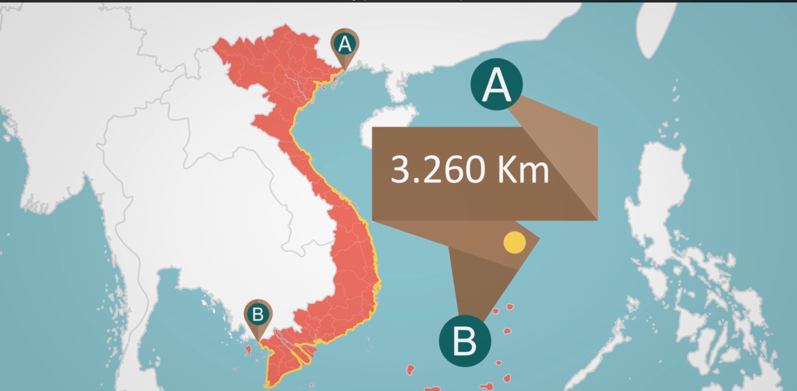 Lively infographic clip about sovereignty over sea and islands by Vietnamese students