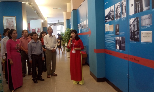 Exhibition on President Ho Chi Minh’s journey for national salvation