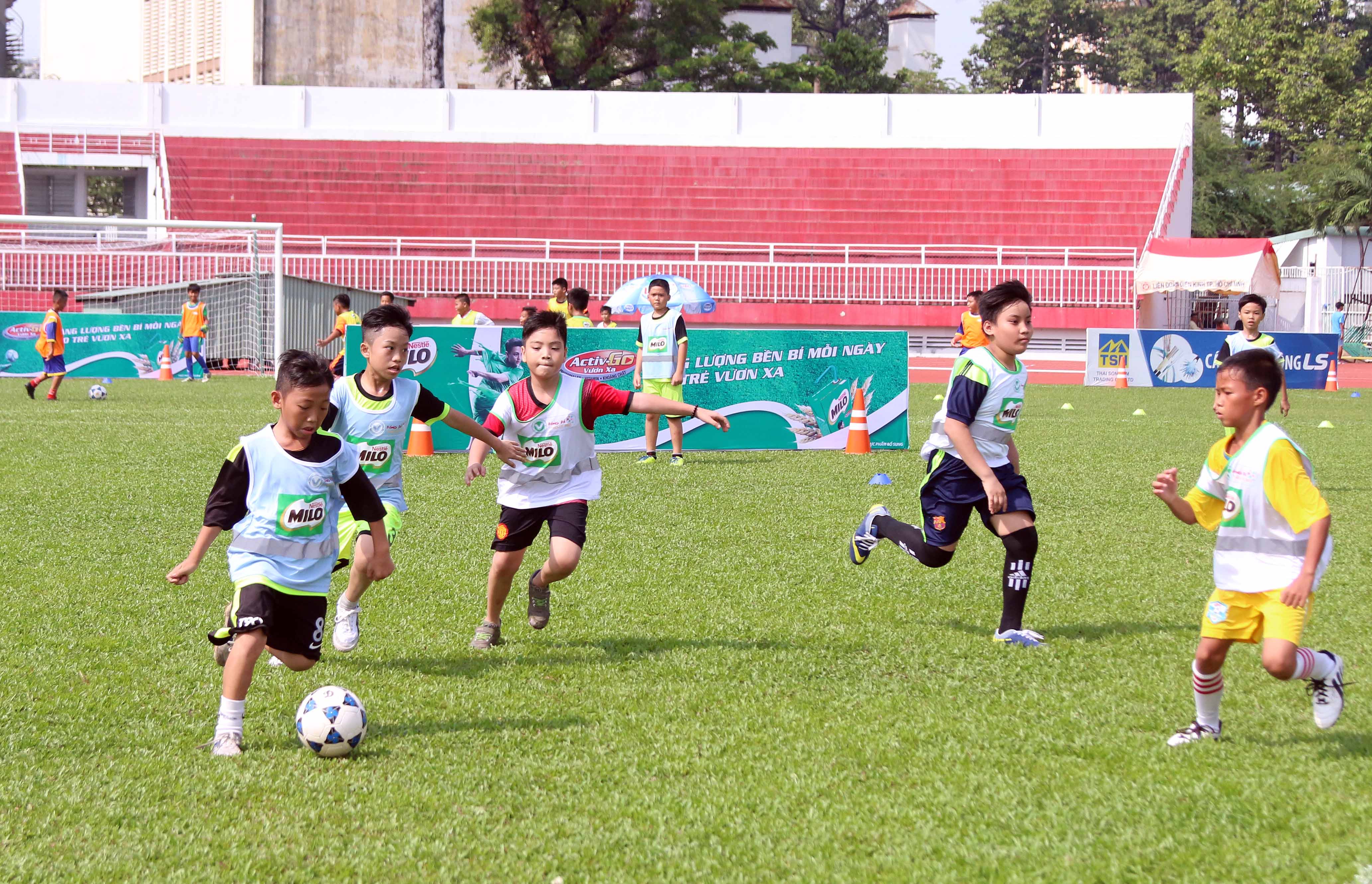 Ho Chi Minh city, Olympic Lyon club cultivate young generation