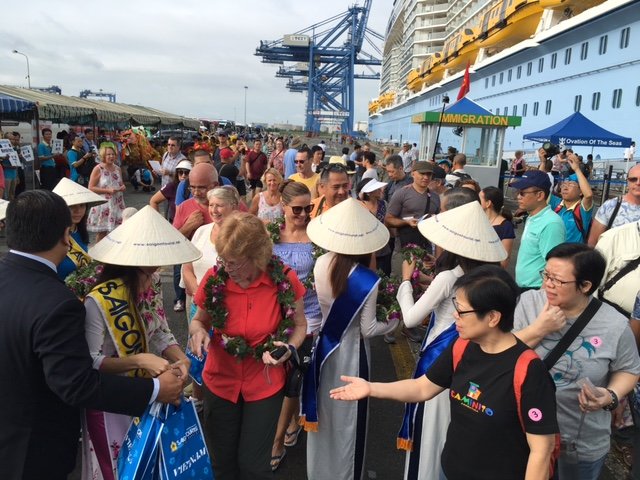 Super vessel brings 4,300 tourists to Ba Ria-Vung Tau