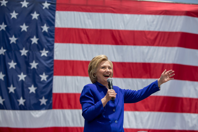 Hillary Clinton secures Democratic presidential nomination