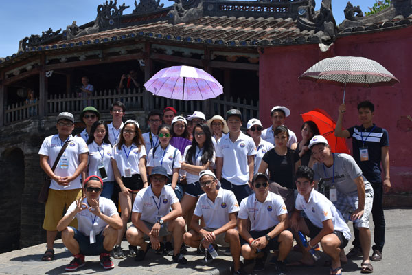 Delegation of Vietnam Summer Camp 2016 explores Hoi An and My Son Sanctuary