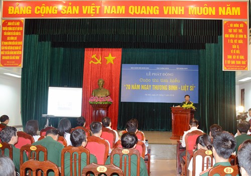 Contest on 70 years of Vietnamese Wounded and Fallen Soldiers’ Day